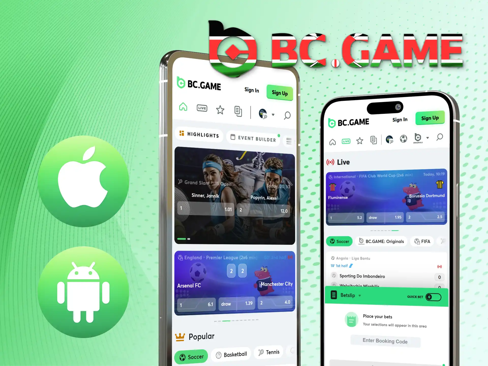 Get a convenient betting experience with the BC Game app.